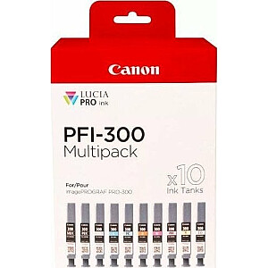 „Canon Ink PFI-300“, 10 rašalo rinkinys, 4192C008