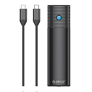 DĖKLAS ORICO M.2 NVME USB-C 10 Gb/s, JUODAS