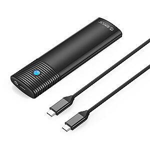 DĖKLAS ORICO M.2 NVME USB-C 10 Gb/s, JUODAS