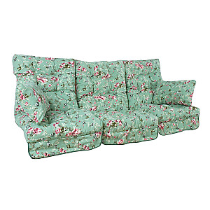 Sūpynių pagalvėlės ROMA 108x56x10cm / 3vnt, flamingo