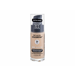 Colorstay 220 Natural Beige mišriai riebiai odai 30ml