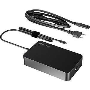 Адаптер для ноутбука Natec GRAYLING USB-C 90 Вт (NZU-2035)