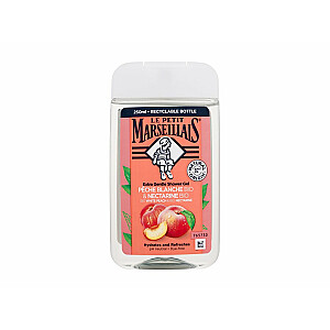 Dušo želė Ekologiškas baltas persikas ir ekologiškas nektarinas Extra Gentle 250ml