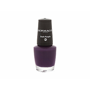 Mini nagų lakas 01 Tamsiai violetinis 5ml