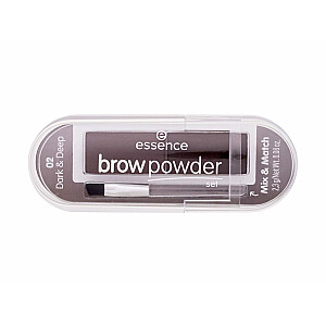 Rinkinys Brow Powder 02 Dark & Deep 2,3г
