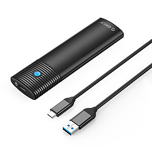 КОРПУС ORICO M.2 SATA USB-C 5GBPS, ЧЕРНЫЙ