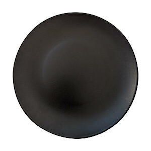 VALGOMĖ PLOKŠTĖ ALFA BLACK MATT 27 CM, Keraminė