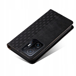 „Fusion Magnet Strap“ knygos dėklas + siūlas, skirtas Samsung A236 Galaxy A23 5G Black