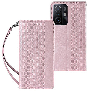 Fusion Magnet Strap книжка чехол + нить для Samsung A136 Galaxy A13 5G | A04S розовый