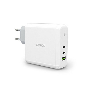 „Epico“ greitas įkrovimas GAN 100 W su USB-C maitinimo tiekimu