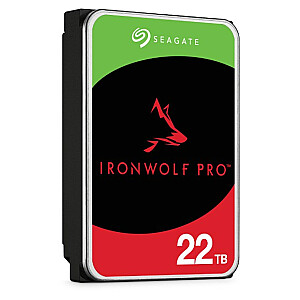 Seagate IronWolf Pro ST22000NT001 3,5" 22K Serial ATA III vidinis kietasis diskas