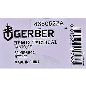 Sulankstomas peilis GERBER Remix Tactical Tanto