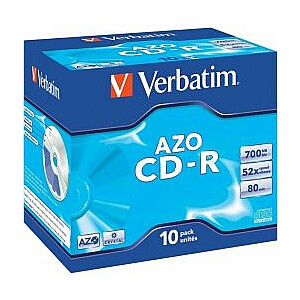 Verbatim Матрицы CD-R AZO  700MB 1x-52x