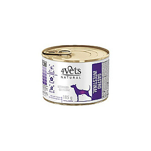 4VETS Natural Gastro Intestinal Dog - Šlapias maistas šunims - 185g