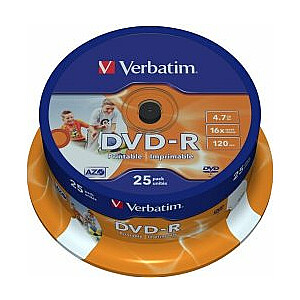 VERBATIM 10x DVD-R 4,7 ГБ 120 мин 16x SP