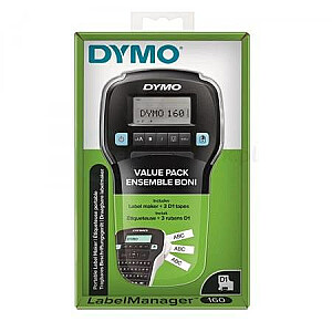 Принтер этикеток DYMO LabelManager LM160 Термотрансферный беспроводной D1 QWERTY +3xS0720530