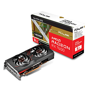 SAPPHIRE PULSE AMD Radeon RX 7600 GAMING OC 8G Видеокарта