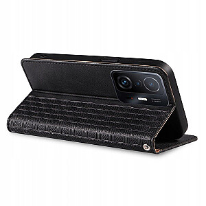 „Fusion Magnet Strap“ knygos dėklas + siūlas, skirtas Samsung A536 Galaxy A53 5G Black