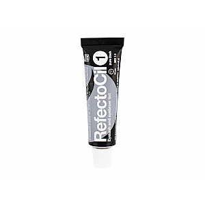 Blakstienų ir antakių dažai 1 Pure Black 15ml