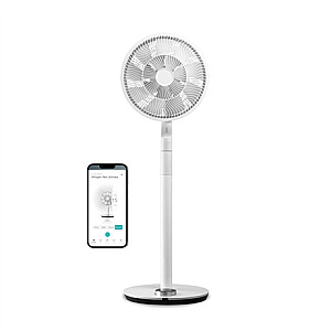 Duux Fan Whisper Flex Ultimate Smart skersmuo 34 cm, balta, greičių skaičius 30, 3-26 W, svyravimas