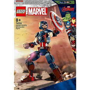 76258 LEGO Marvel Captain America konstruojama figūrėlė