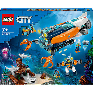 LEGO City jūros dugno tyrinėjimo povandeninis laivas (60379)