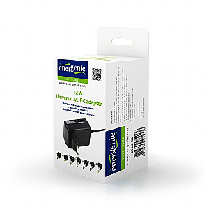 EnerGenie EG-MC-008 universalus AC/DC adapteris 12W juodas