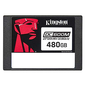 Kingston Technology DC600M 2,5 colio, 480 GB, Serial ATA III, 3D TLC NAND