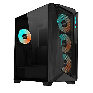 Корпус GIGABYTE C301 GLASS MidiTower Не входит в комплект поставки ATX EATX MicroATX MiniITX Цвет Черный GB-C301G