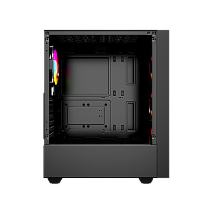 Dėklas žaidimų kompiuteriui Gembird Fornax 4000 ARGB ATX, Midi Tower, apšviestas, juodas