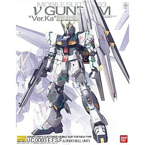 Kolekcinė figūrėlė BANDAI MG 1/100 NU GUNDAM Ver. kur