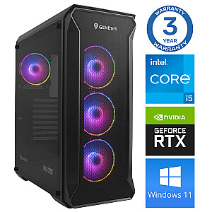 Žaidimų kompiuteris INTOP i5-11400F 16GB 500SSD M.2 NVME+2TB RTX4070 12GB WIN11Pro