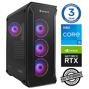 Žaidimų kompiuteris INTOP i5-11400F 32GB 250SSD M.2 NVME+2TB RTX4070 12GB no-OS