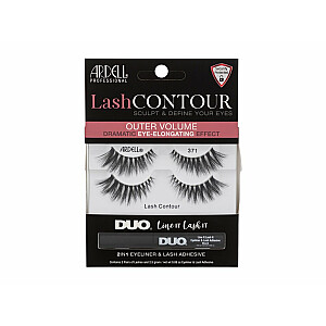 371 Lash Contour Black 2 vnt.