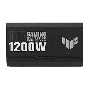 Maitinimo šaltinis ASUS TUF GAMING 1200W Gold 20+4 kontaktų ATX ATX Black