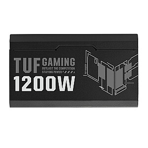 Maitinimo šaltinis ASUS TUF GAMING 1200W Gold 20+4 kontaktų ATX ATX Black