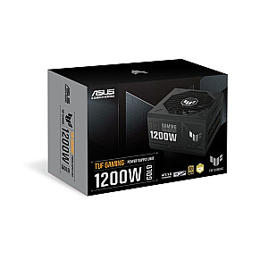 Maitinimo šaltinis ASUS TUF GAMING 1200W Gold 20+4 kontaktų ATX ATX Black