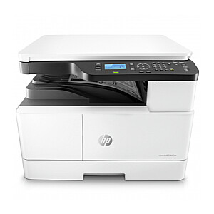 МФУ HP LaserJet M442dn «все в одном» — монохромная лазерная печать формата A3, печать/копирование/сканирование, автоматическая двусторонняя печать, локальная сеть, 24 стр/мин, 2000–5000 страниц в месяц