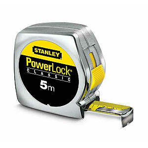 Plastikinis dėklas Stanley Measure PowerLock 5m 19mm (33-194)