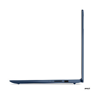 Ноутбук Lenovo IdeaPad Slim 3 15AMN8 Ryzen 3 7320U 15,6 дюйма FHD IPS 300 нит AG 8 ГБ LPDDR5-5500 SSD512 Radeon 610M Graphics NoOS Abyss Blue