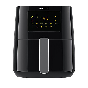 Philips Essential HD9252/70 фритюрница Одинарная 4,1 л Автономная фритюрница мощностью 1400 Вт с горячим воздухом Черный, серебристый