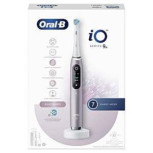 Oral-B iO Series 9n Adult Вращающаяся зубная щетка Роза