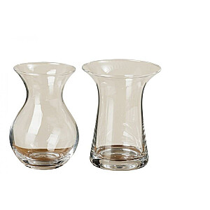ВАЗА GOA H 20CM, 2 ТИПА, ПРОЗРАЧНОЕ СТЕКЛО, Boltze
