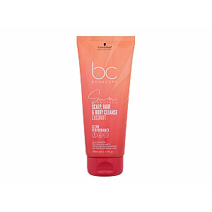 Очищающее средство для кожи головы, волос и тела Coconut BC Bonacure Sun Protect 200 мл