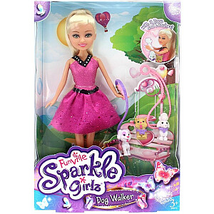 Кукла SPARKLE GIRLZ со щенком, 10065
