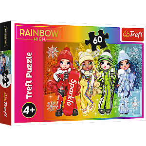 TREFL RAINBOW HIGH Dėlionė „Rainbow High“, 60 det.