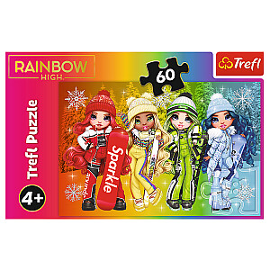 TREFL RAINBOW HIGH Dėlionė „Rainbow High“, 60 det.