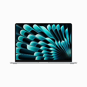 Nešiojamas kompiuteris Apple MacBook Air M2 38,9 cm (15,3 colio) Apple M 8 GB 256 GB SSD Wi-Fi 6 (802.11ax) macOS Ventura Silver