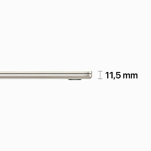 Nešiojamas kompiuteris Apple MacBook Air M2 38,9 cm (15,3 colio) Apple M 8 GB 512 GB SSD Wi-Fi 6 (802.11ax) macOS Ventura Beige