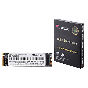 Твердотельный накопитель AFOX M.2 PCI-EX4 512 ГБ INTEL TLC 1,7 ГБ/с NVME